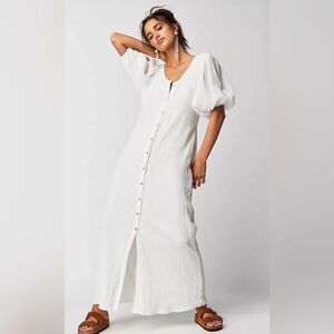 Free People Jen's Pirate Booty Paraguay Maxi Dress